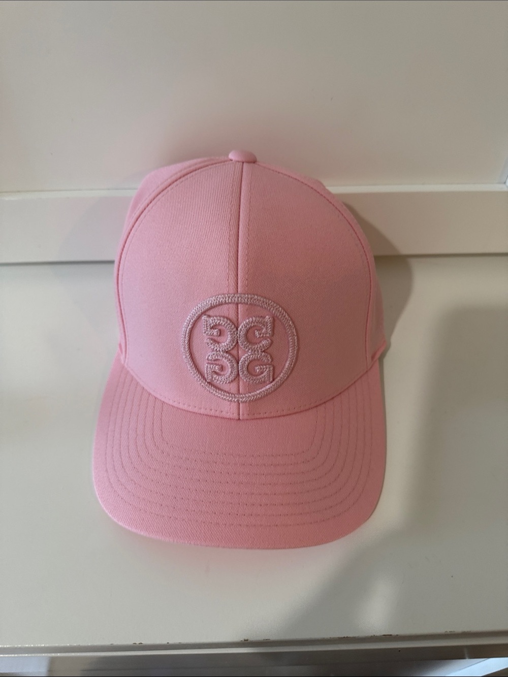 GFORE womens Pink Embroidered Logo Cap